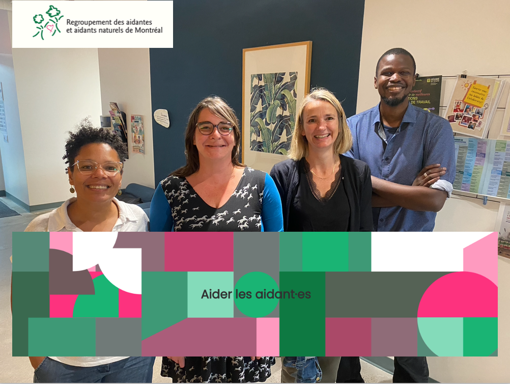 Visite de CreApolis au centre de regroupement des aidantes et aidants naturels de Montréal (RAANM) !